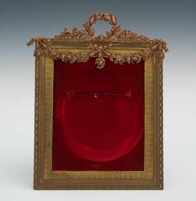 Appraisal: A Fine Gilt Bronze Picture Frame With an applied ornament