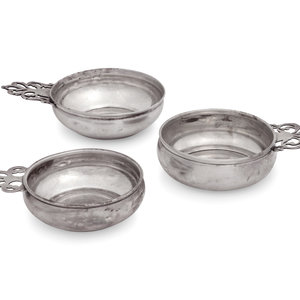 Appraisal: A Collection of Silver Dishes and Trays including three sterling