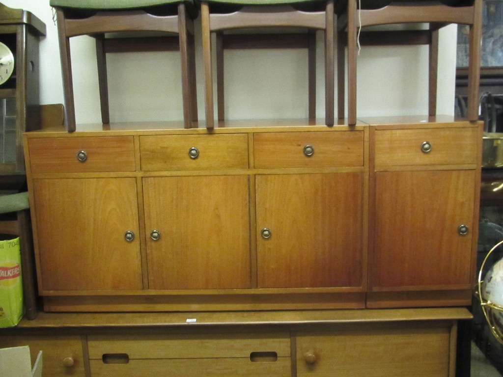 Appraisal: Lot of assorted teak dining room furniture pieces