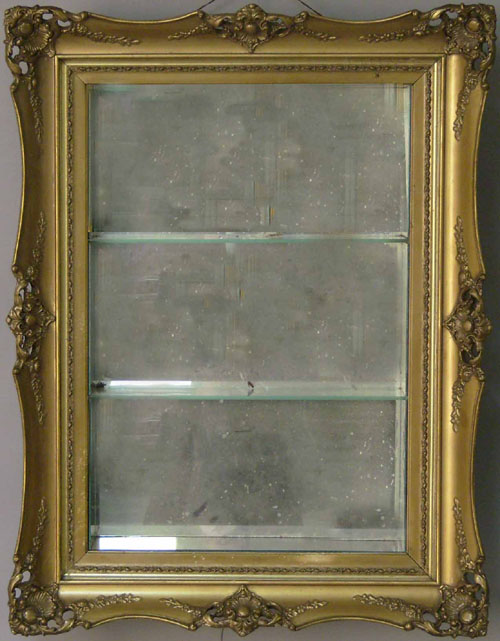 Appraisal: Victorian frame with shadow box x