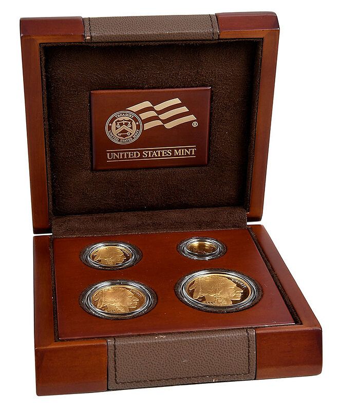 Appraisal: -W American Gold Buffalo Four Coin Proof Set in Mint