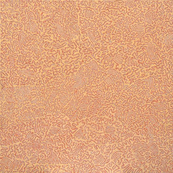 Appraisal: JOSEPH JURRA TJAPALTJARRI BORN CIRCA Untitled acrylic on linen