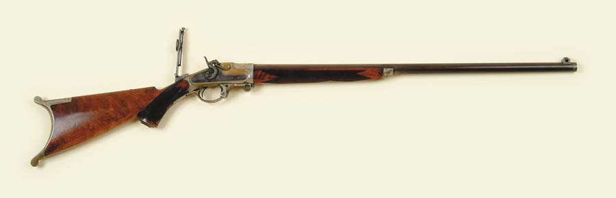 Appraisal: RARE C B HOLDEN SINGLE SHOT LONG RANGE TARGET RIFLE