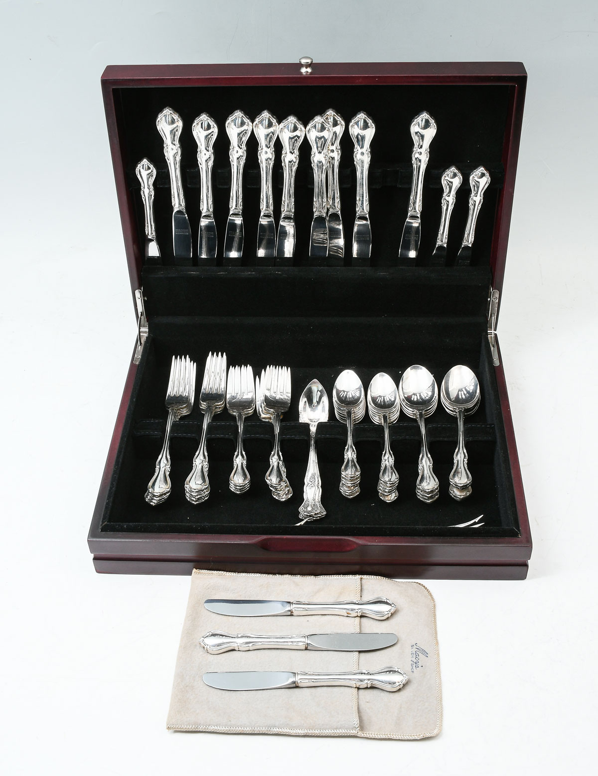 Appraisal: PC REED BARTON ''HAMPTON COURT'' STERLING FLATWARE Approx Troy ounces