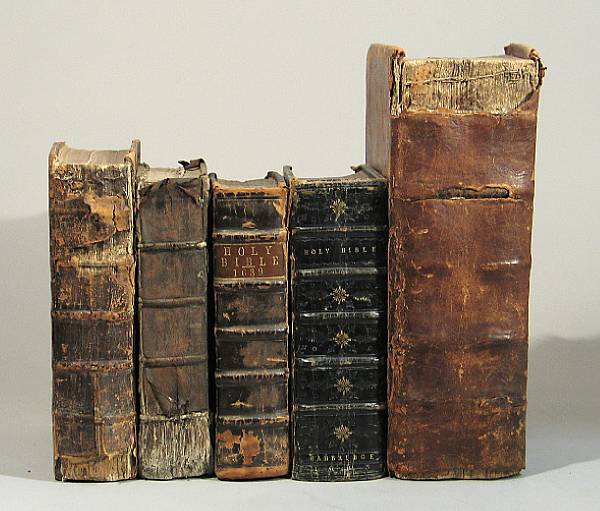 Appraisal: BIBLES - TH C TRANSLATIONS books including The Holy Bible