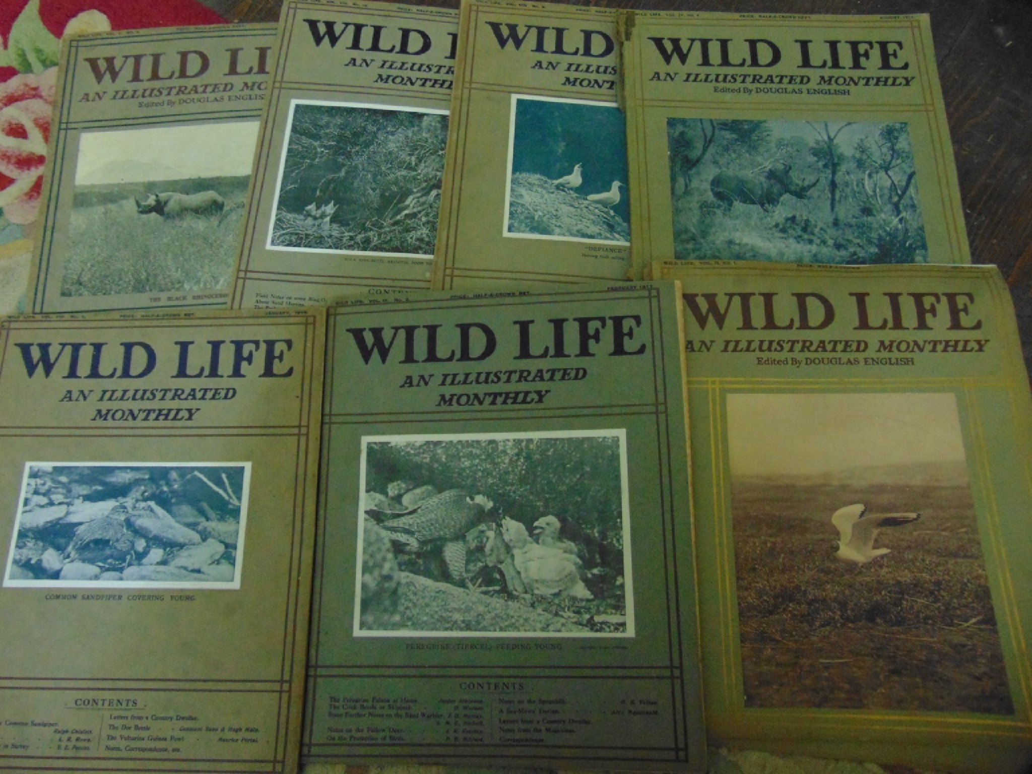 Appraisal: A collection of magazines on wildlife and illustrated monthly circa