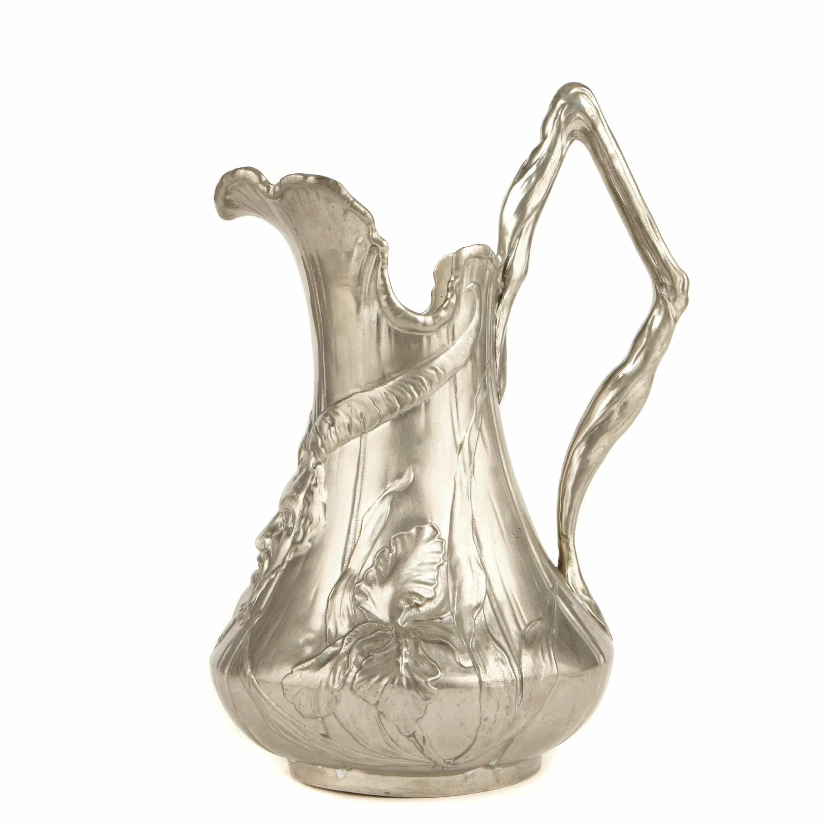 Appraisal: A Kayserzinn pewter pitcher circa stamped KAYSERZINN height in