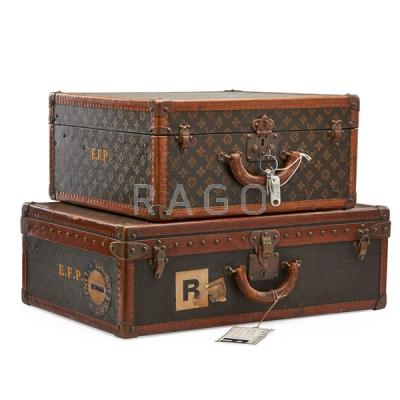 Appraisal: LOUIS VUITTON SUITCASES Condition Report