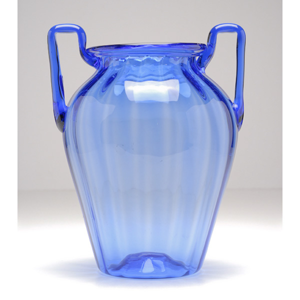 Appraisal: Venini Murano soffiati art glass vase in the style of