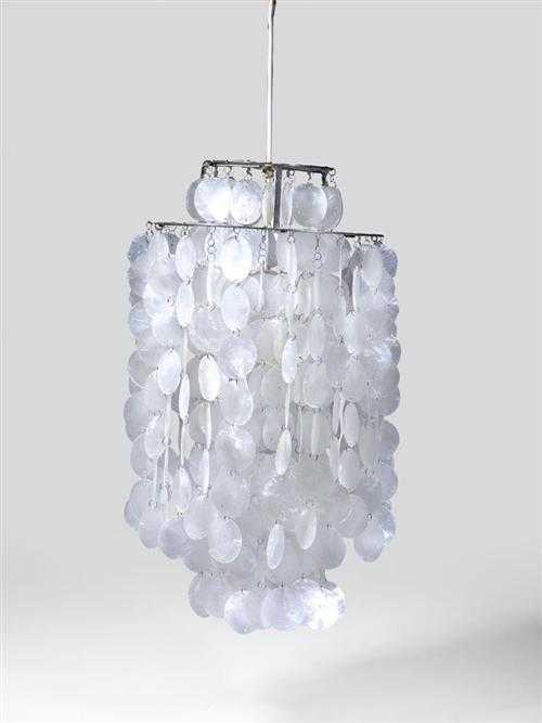 Appraisal: PANTON VERNER - CHANDELIER DM Fun designed J L ber