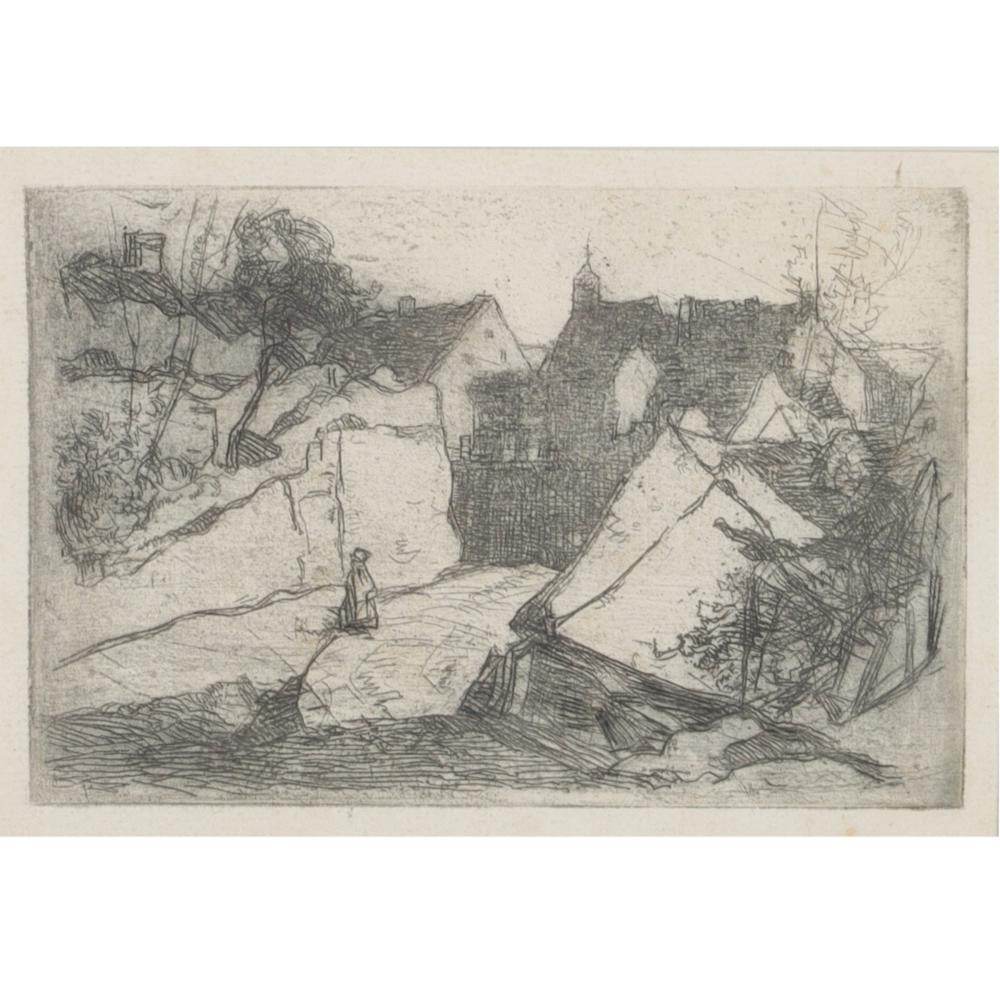 Appraisal: WILLIAM FORSYTH AMERICAN - DAUCHAU GERMANY CA ETCHING AND ENGRAVING