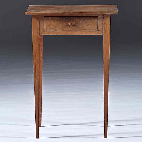 Appraisal: Hepplewhite Stand American th century a Hepplewhite stand in cherry