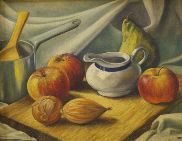 Appraisal: Twentieth Century Australian School Still Life Fruit oil on canvas