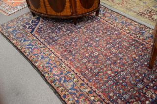 Appraisal: Hamaden Oriental area rug mid th century ' x '