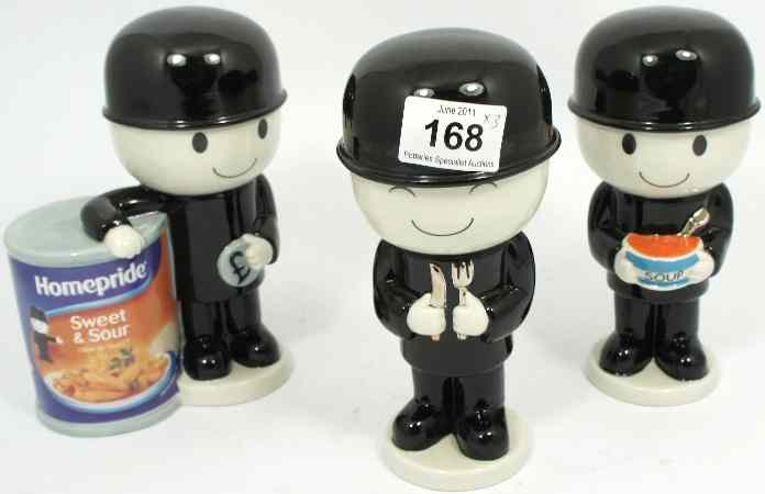 Appraisal: Wade Advertising Figures Homepride Hungry Fred Freds Money Box and