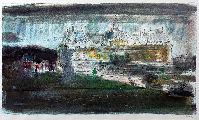 Appraisal: John Piper British - Vaux-Le-Vicomte Levinson signed and numbered in