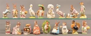 Appraisal: Lot of Various Beatrix Potter's Figurines Beswick England