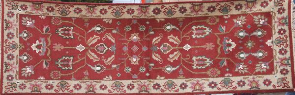 Appraisal: Fine Indo Mahal rug ' x ' EST