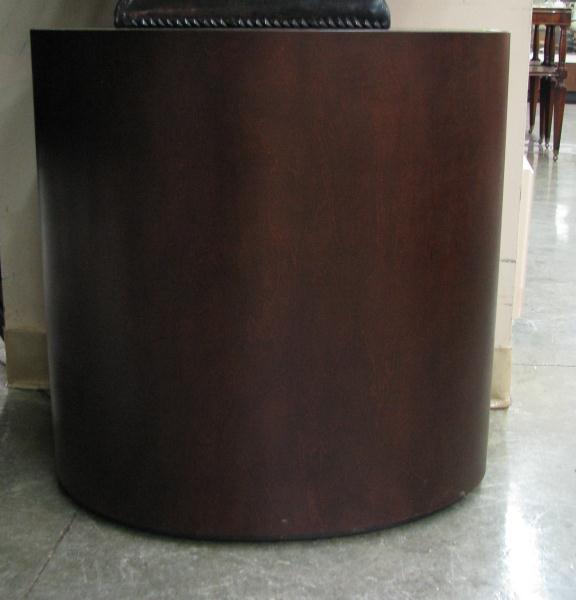 Appraisal: Decorator Oval Mahogany Stand '' high x '' x ''