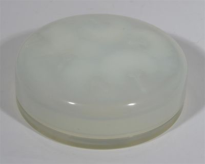 Appraisal: Houppes' no a Lalique opalescent glass powder bowl and cover