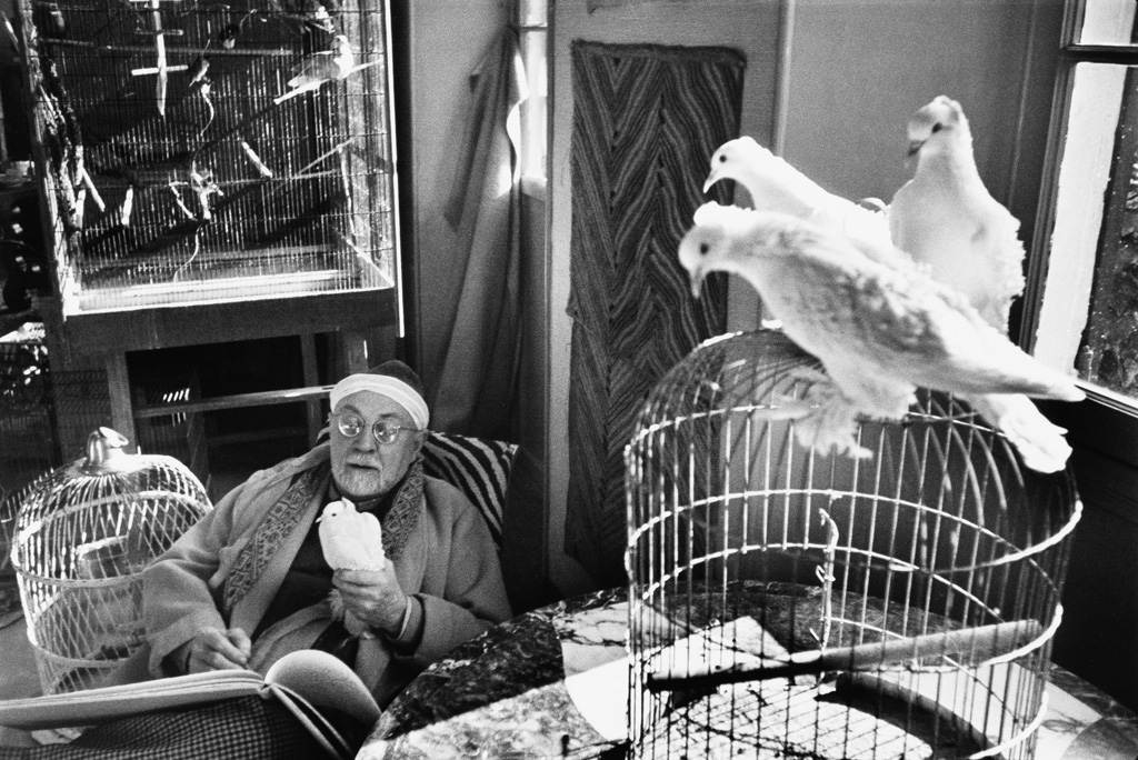 Appraisal: HENRI CARTIER-BRESSON - Henri Matisse Vence France Silver print the