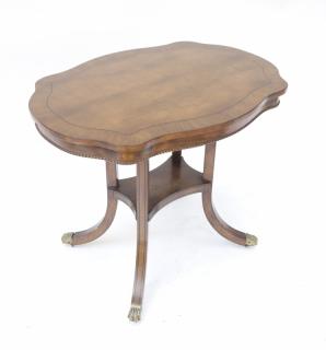 Appraisal: Regency Style Side Table Regency style side table with a