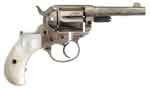 Appraisal: RARE ENGRAVED COLT LIGHTNING SHERIFF'S MODEL DA REVOLVER Cal Colt