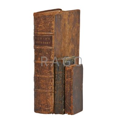 Appraisal: RELIGIOUS VOLUMES Three Der Psalter des Davids Germantown Die Heilige