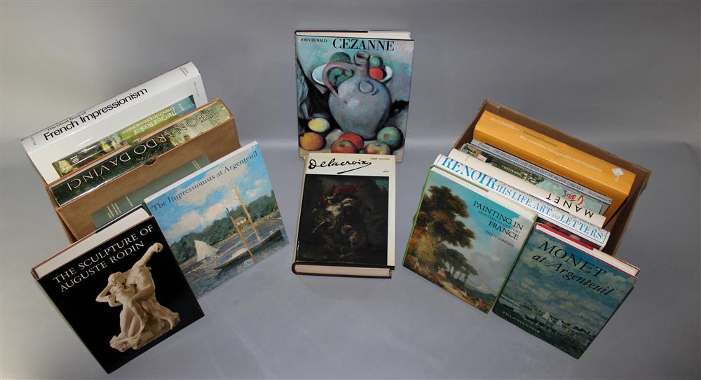 Appraisal: GROUP OF BOOKS ON FRENCH IMPRESSIONISM INCLUDING WORKS ON MONET