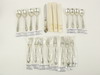 Appraisal: FLATWARE - Twenty piece set of sterling flatware in Rhapsody