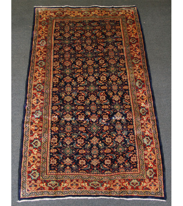 Appraisal: Semi-antique Mahal area rug x