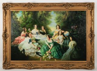 Appraisal: After F Winterhalter 'Empress Eugenie ' w After Franz Xavier