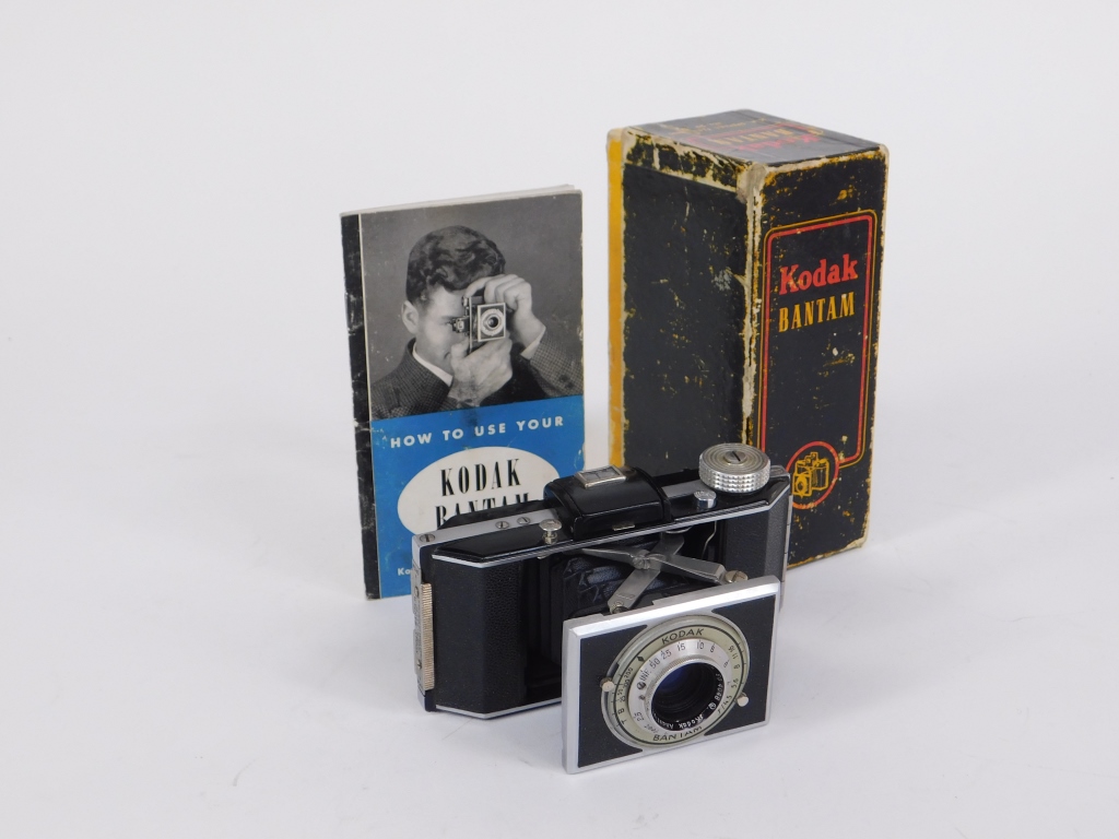 Appraisal: KODAK BANTAM F SPECIAL CAMERA Kodak Bantam f strut folding