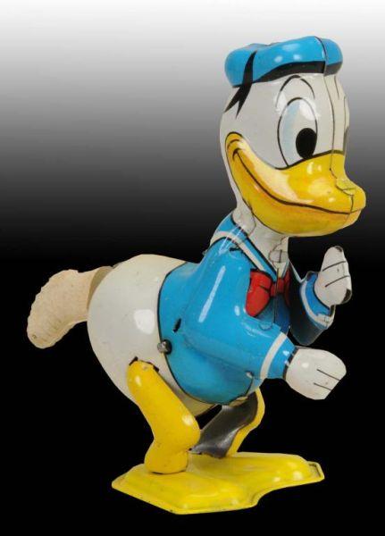 Appraisal: Linemar Disney Donald Duck Whirling Tail in O B Description