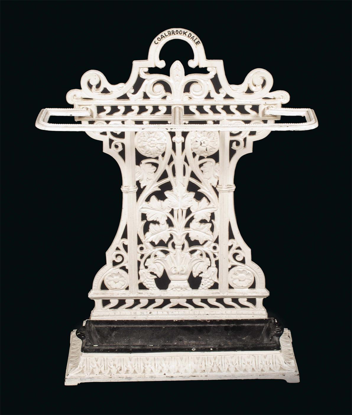 Appraisal: A Victorian cast iron umbrella stand by Coalbrookdale