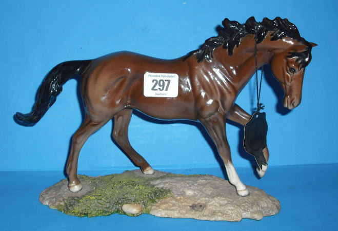 Appraisal: Royal Doulton Model of Ther Winner DA B on Unusual