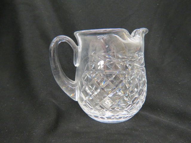 Appraisal: Waterford Cut Crystal Juice Pitcher signed excellent