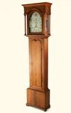 Appraisal: TALL CASE CLOCK - Circa - walnut tall case clock