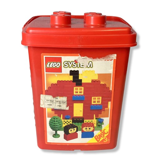 Appraisal: A Lego system bucket with pieces complete