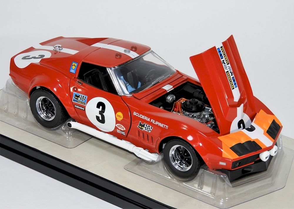 Appraisal: Carousel LeMans Corvette L- Race Car United States Contemporary scale