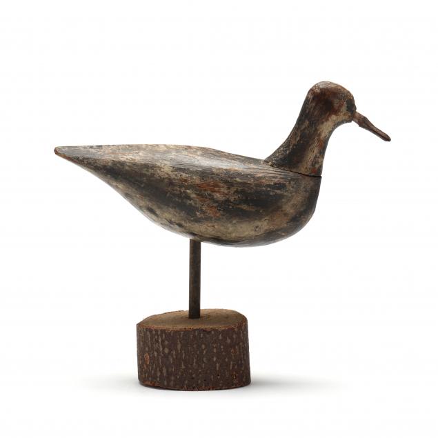 Appraisal: ANONYMOUS BLACK BELLIED PLOVER Long Island New York before carved