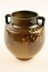 Appraisal: VASE - Circa Rookwood art pottery standard glaze double handled