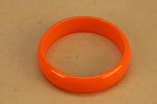 Appraisal: Vintage Orange Bakelite Bangle Vintage Orange Bakelite Bangle