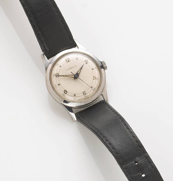 Appraisal: A G belin Swiss k white gold gent's wristwatch overall