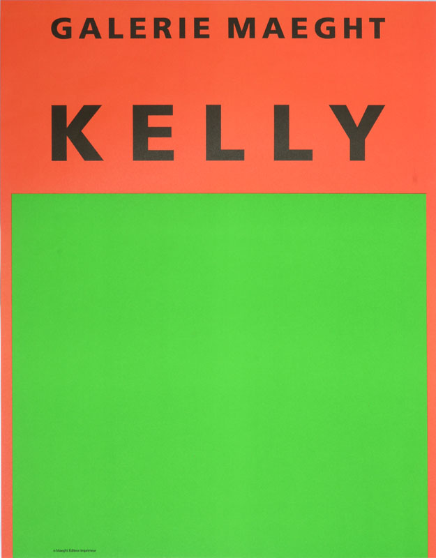 Appraisal: AFTER ELLSWORTH KELLY - GALERIE MAEGHT EXHIBITION POSTERS Three posters