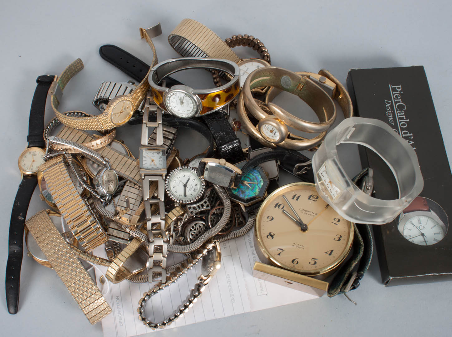 Appraisal: a Bag of assorted lady's gentlemen's watches by various makers