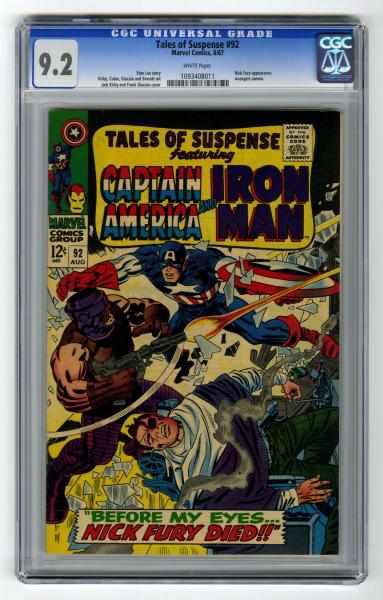 Appraisal: Tales of Suspense CGC Marvel Comics Click for full description