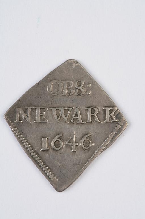 Appraisal: A CHARLES I NEWARK SIEGE SHILLING See illustration During the