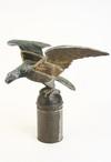 Appraisal: WEATHERVANE - Late th C diminutive copper hollow body spread