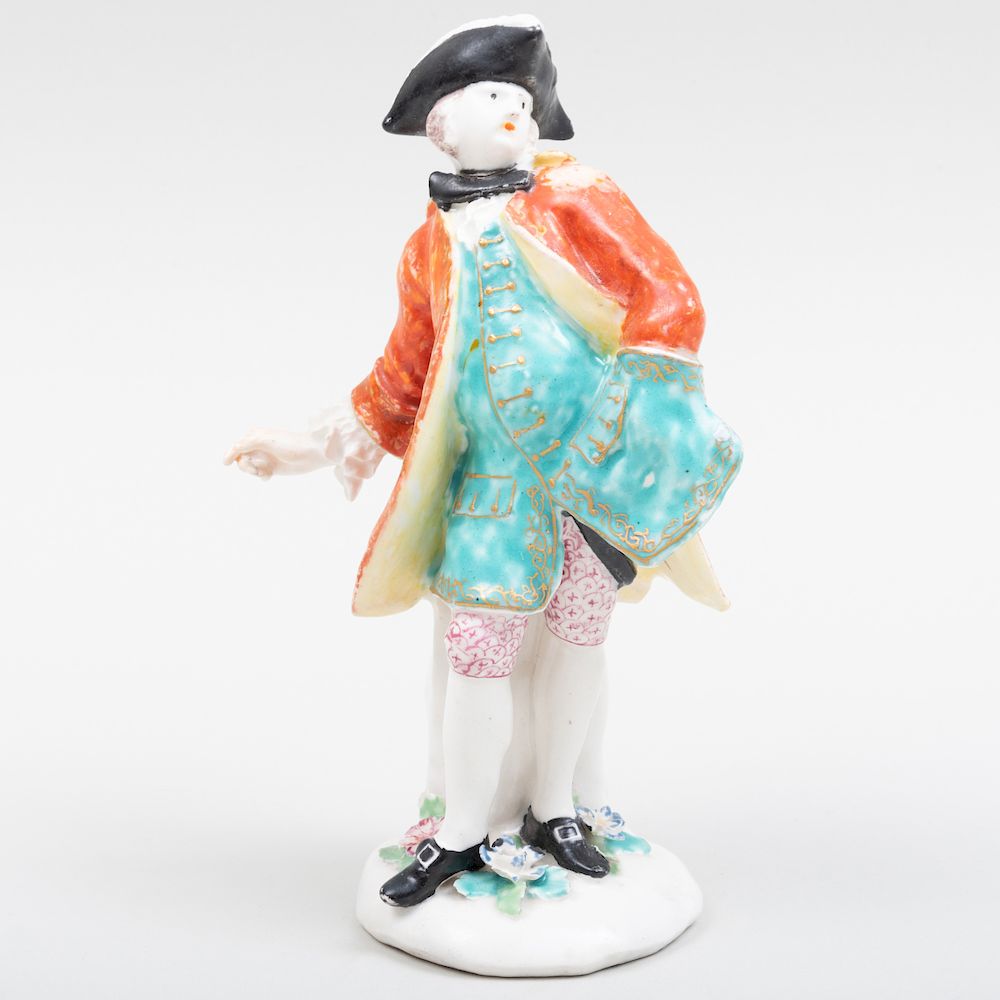 Appraisal: Bow Theatrical Figure of 'Il Capitano' in high Condition Minor